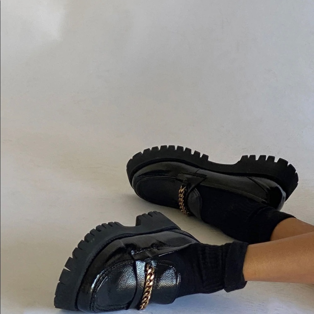 Princess Polly Unchained Patent Loafer